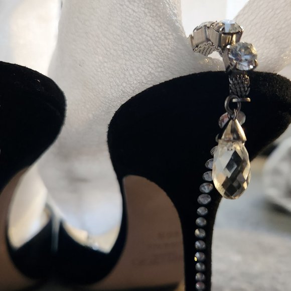 Saeda 100 Jimmy Choos Size 40 1/2 - Picture 9 of 14